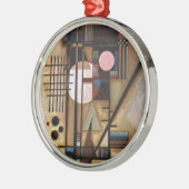 Kandinsky Softed Construction Metalen Ornament (Links)