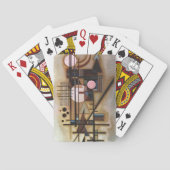 Kandinsky Softed Construction Pokerkaarten (Achterkant)