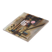 Kandinsky Softed Construction Tegeltje (Zijkant)