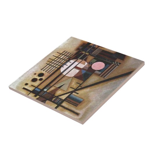 Kandinsky Softed Construction Tegeltje (Zijkant)