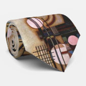 Kandinsky Softened Construction Abstract Art Stropdas (Opgerold)