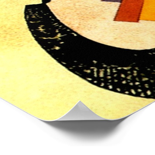 Kandinsky - Solitaire 54 Poster (Hoek)