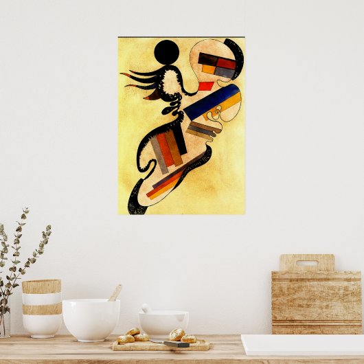 Kandinsky - Solitaire 54 Poster (Keuken)