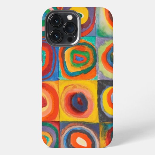 Kandinsky Square Circle iPhone Hoesje (Achterkant)