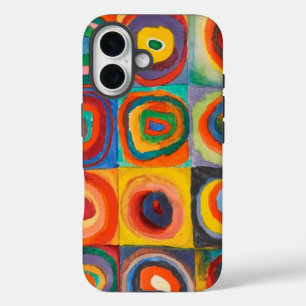 Kandinsky Squares Circles iPhone 16 Hoesje