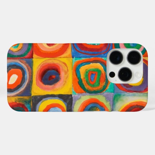 Kandinsky Squares Circles Case-Mate iPhone Case (Achterkant (horizontaal))