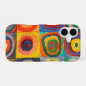 Kandinsky Squares Circles iPhone 16 Hoesje (Achterkant horizontaal)