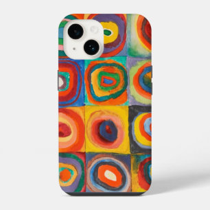Kandinsky Squares Circles iPhone 14 Hoesje