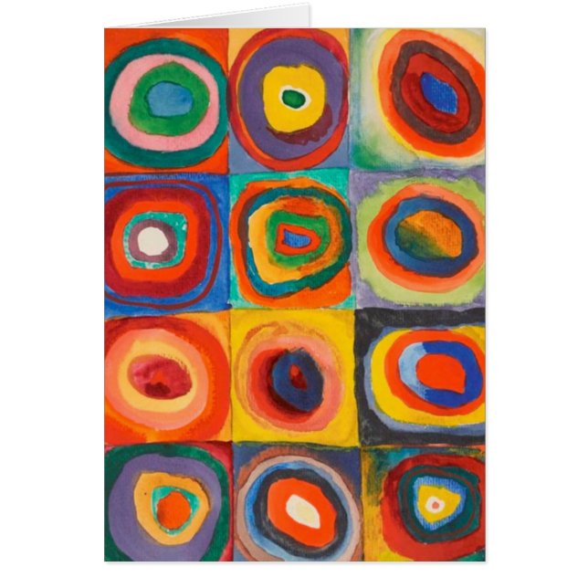 Kandinsky Squares Concentric Circles (Voorkant)