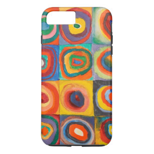 Kandinsky Squares Concentric Circles Case-Mate iPhone Case