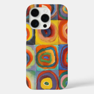 Kandinsky Squares Concentric Circles iPhone 16 Pro Hoesje