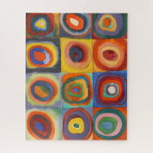 Kandinsky Squares Concentric Circles Legpuzzel (Verticaal)