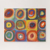 Kandinsky Squares Concentric Circles Legpuzzel (Horizontaal)