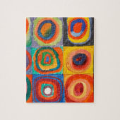 Kandinsky Squares Concentric Circles Legpuzzel (Verticaal)