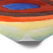 Kandinsky Squares Concentric Circles Poster (Hoek)