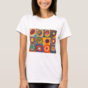 Kandinsky Squares Concentric Circles T-shirt