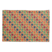 Kandinsky Squares Kussensloop (Achterkant-Links)