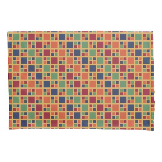 Kandinsky Squares Kussensloop (Voorkant-Links)