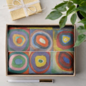 Kandinsky - Squares met Concentrische cirkels Tissuepapier (Geschenk)