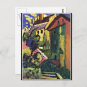 Kandinsky - Stappen naar het kasteel Briefkaart (Voorkant / Achterkant)