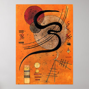 Kandinsky - Stemming lijn Poster