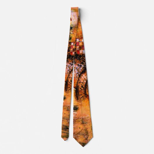 Kandinsky - Sterke, abstracte kunst Stropdas (Achterkant)