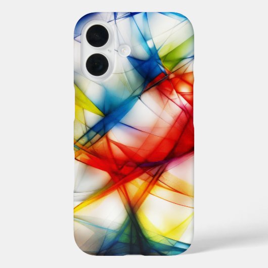 Kandinsky stijl abstract ontwerp omslag Case-Mate iPhone case (Achterkant)
