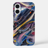 Kandinsky stijl abstracte kleurrijke cover (Achterkant)