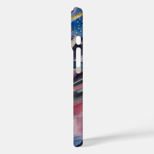 Kandinsky stijl abstracte kleurrijke cover (Achterkant / Links)