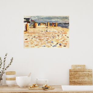 Kandinsky - Strandmanden in Holland Poster