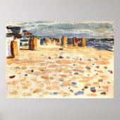 Kandinsky - Strandmanden in Holland Poster (Voorkant)