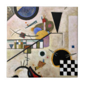 Kandinsky - strijders, tegeltje (Voorkant)