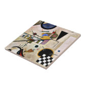 Kandinsky - strijders, tegeltje (Zijkant)