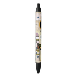 Kandinsky - strijders, zwarte inkt pen