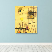 Kandinsky - Strings Canvas Afdruk (Insitu (Houten vloer))