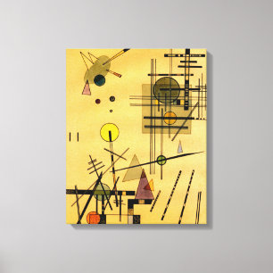 Kandinsky - Strings Canvas Afdruk