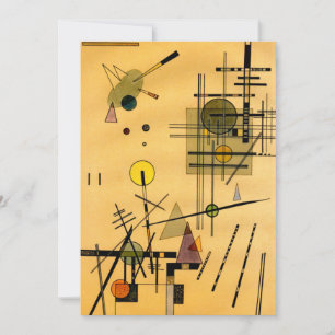 Kandinsky - Strings, kleurrijke abstracte kunst Kaart