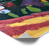 Kandinsky - Studie naar het landschap met de toren Poster (Hoek)