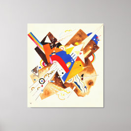 KANDINSKY - STUDIE VOOR GEACCENTUEERDE HOEKEN (192 CANVAS AFDRUK