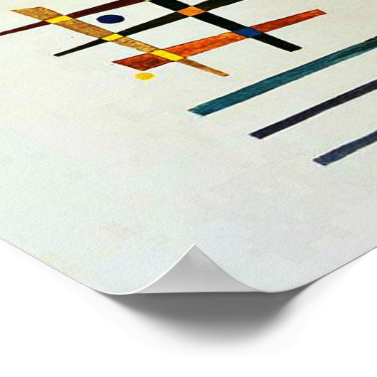 Kandinsky - Successie Poster (Hoek)
