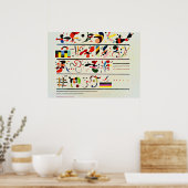 Kandinsky - Successie Poster (Keuken)