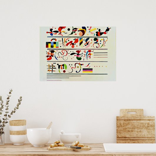 Kandinsky - Successie Poster (Keuken)