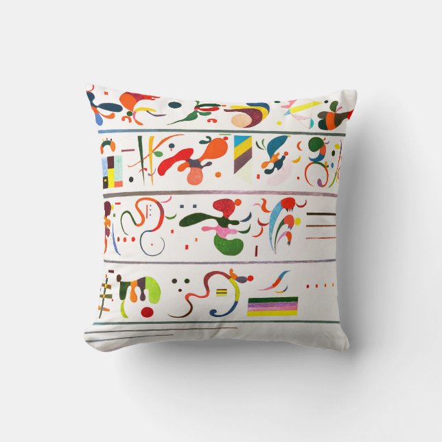 Kandinsky Successie Worp Kussen (Voorkant)