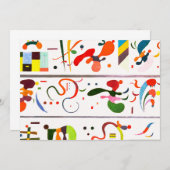Kandinsky Successieuitnodigingen Kaart (Voorkant / Achterkant)
