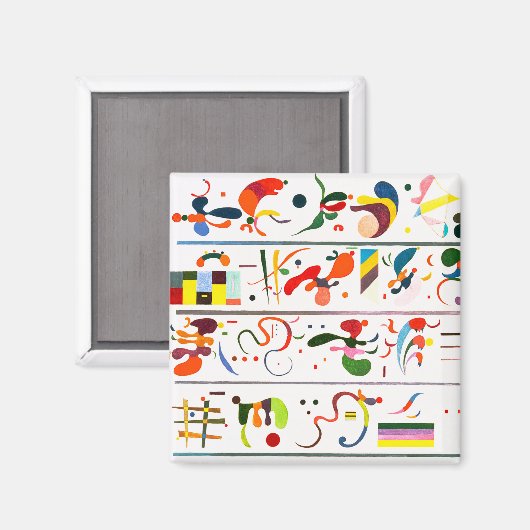 Kandinsky Succession Magnet (Voorkant / Achterkant)