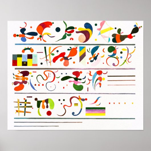 Kandinsky Succession Poster (Voorkant)