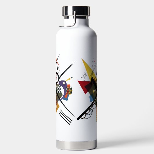 Kandinsky, Sur Blanc 1923 Waterfles (Rechts)