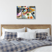 Kandinsky Swinging Abstract Schilderen Canvas Afdruk (Insitu (Slaapkamer))