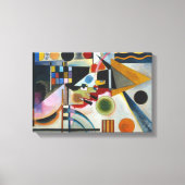 Kandinsky Swinging Abstract Schilderen Canvas Afdruk (Voorkant)
