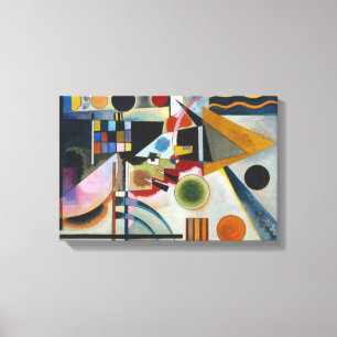 Kandinsky Swinging Abstract Schilderen Canvas Afdruk